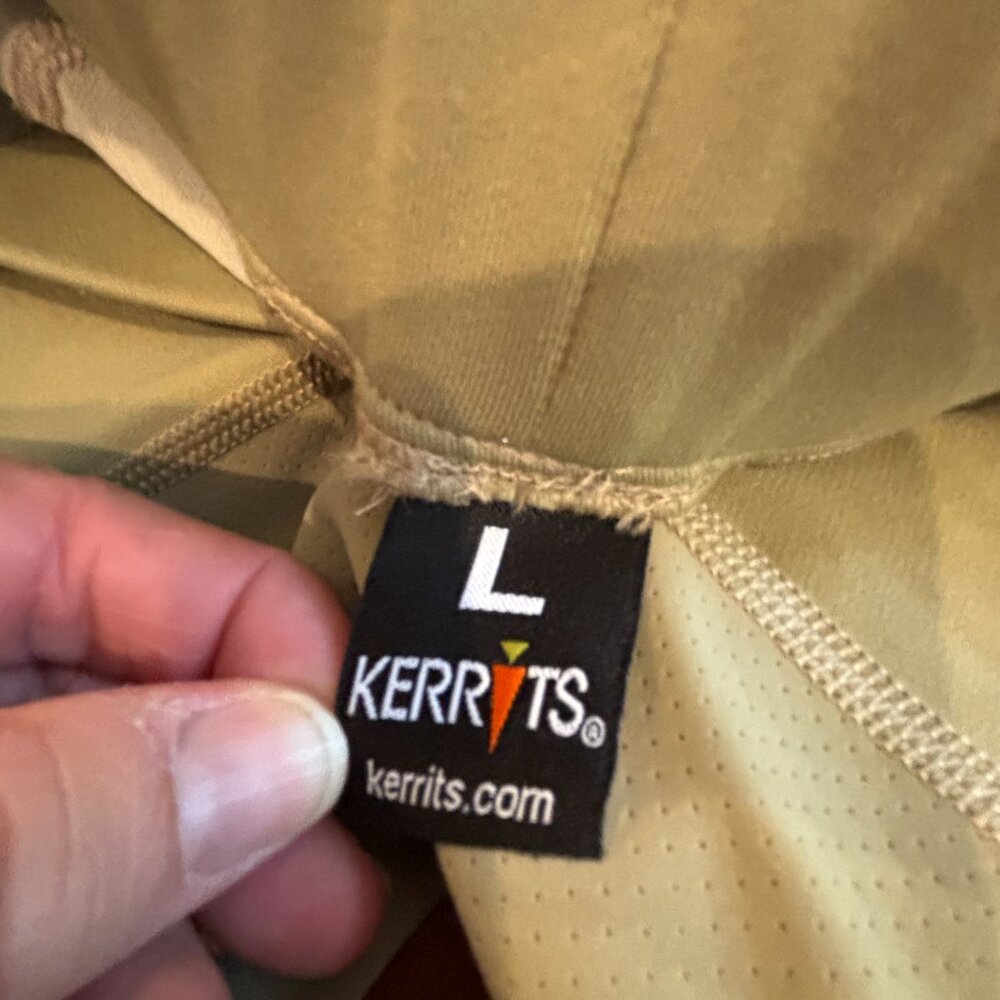 Kerrits Women's Large Beige Stash Pocket Riding Breeches Pants - Picture 8 of 11